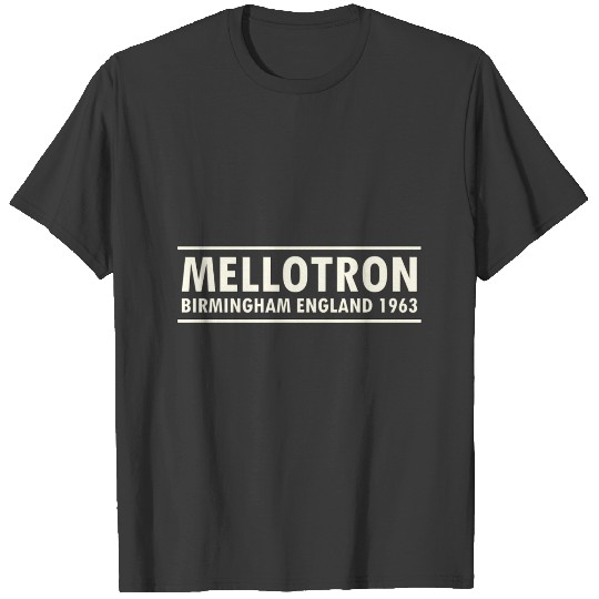 mellotron birmingham 1963 T-shirt