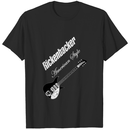 Discover Rickenbacker american T-shirt