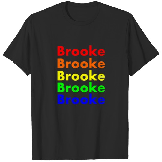 Discover Brooke's Rainbow T-shirt