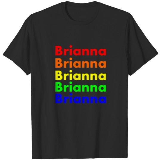 Discover Brianna's Rainbow T-shirt
