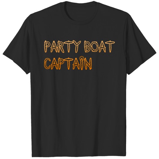 party boat captain T-shirt