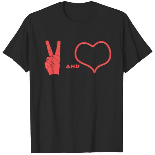 Discover Peace and Love T-shirt