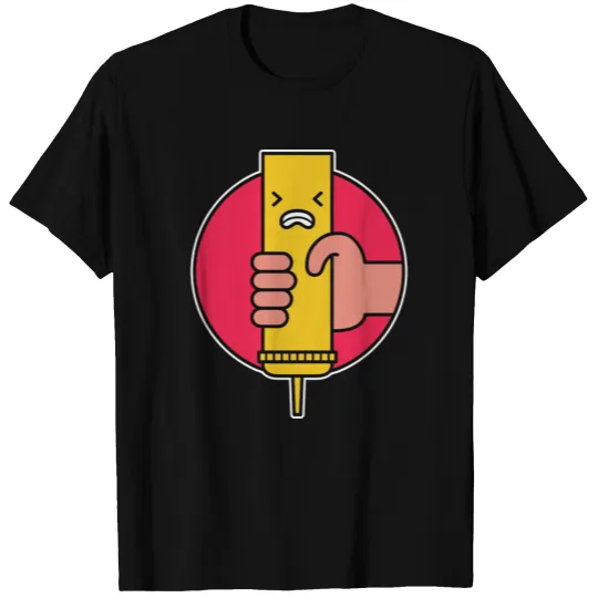 Hard mustard job T-shirt