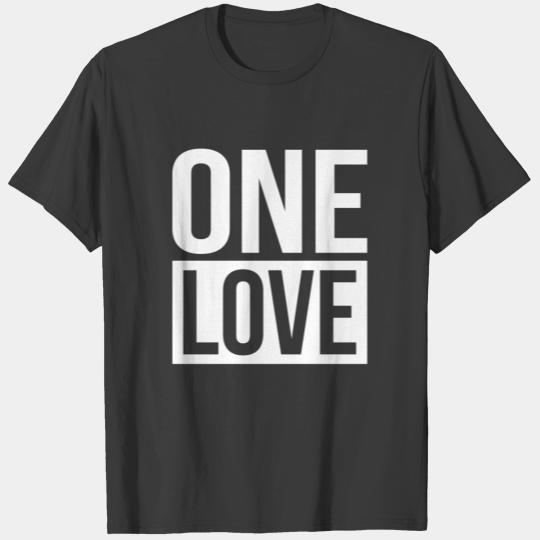 Discover ONE LOVE T-shirt