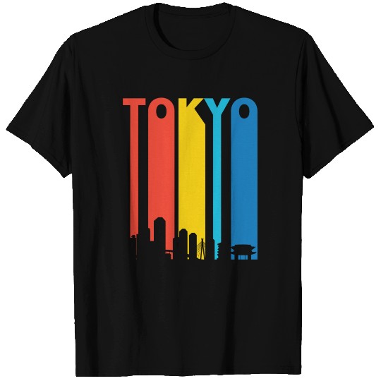 Retro Tokyo Skyline T-shirt
