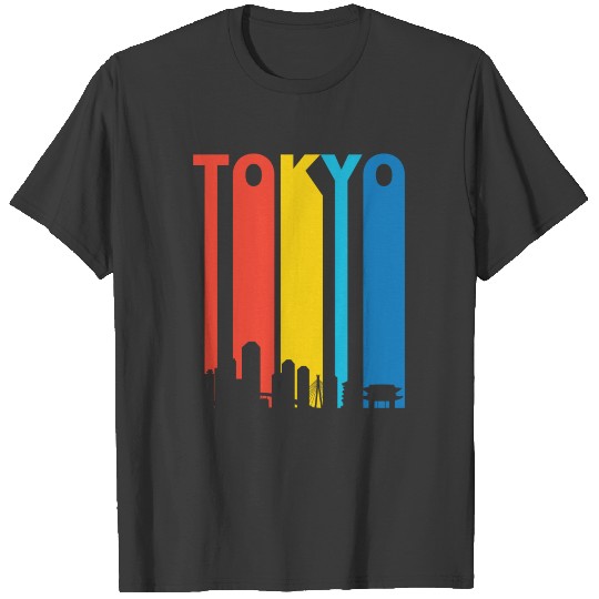 Retro Tokyo Skyline T-shirt