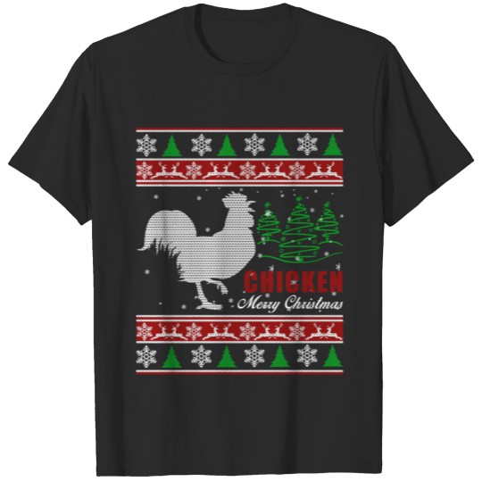 Discover Chicken Shirt - Chicken Christmas Shirt T-shirt