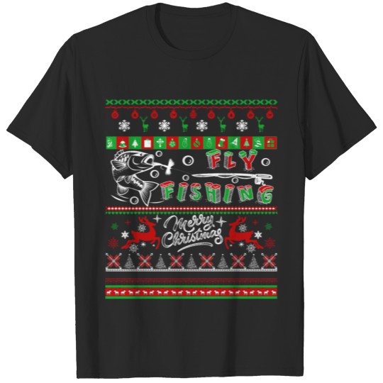 Discover Fly Fishing Shirt - Fly Fishing Christmas Shirt T-shirt