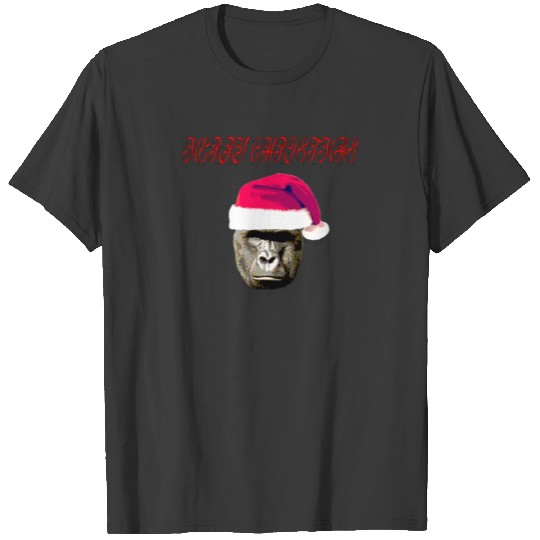 harambe merry christmas shirt T-shirt