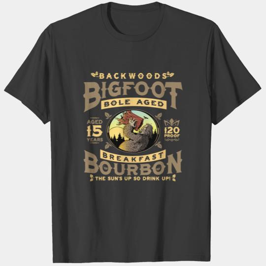 Backwoods Bigfoot Bole-Aged Breakfast Bourbon T-shirt