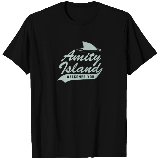 Amity island welcomes you T-shirt
