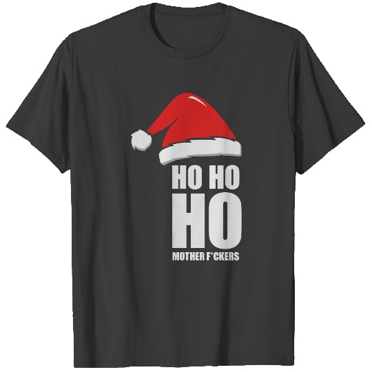 Adult Christmas Design, Ho Ho Ho T-shirt
