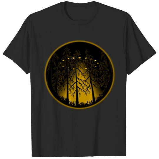 Discover UFO Art Shirts Spaceship w. Owl Gifts & Shirts T-shirt