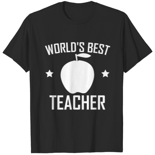 Discover World's Best Teacher T-shirt