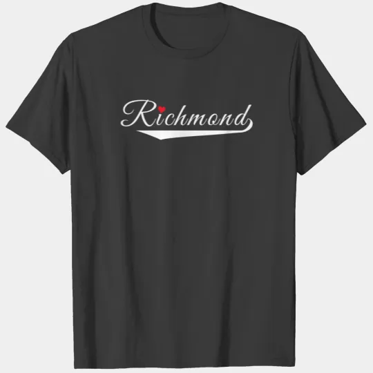 Richmond Love Fancy Heart City Logo T-shirt