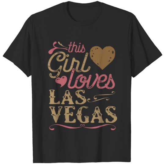 Discover This Girl Loves Las Vegas T-shirt