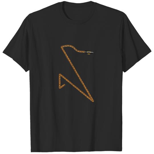 Discover Saxophone symbol T-shirt