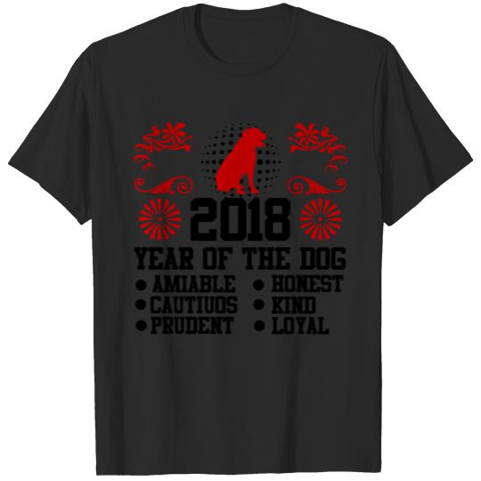 Discover YEAR OF THE DOG 2018,YEAR OF THE DOG, 2018,NEW YEA T-shirt