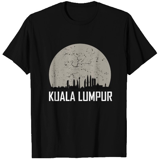 Kuala Lumpur Full Moon Skyline T-shirt