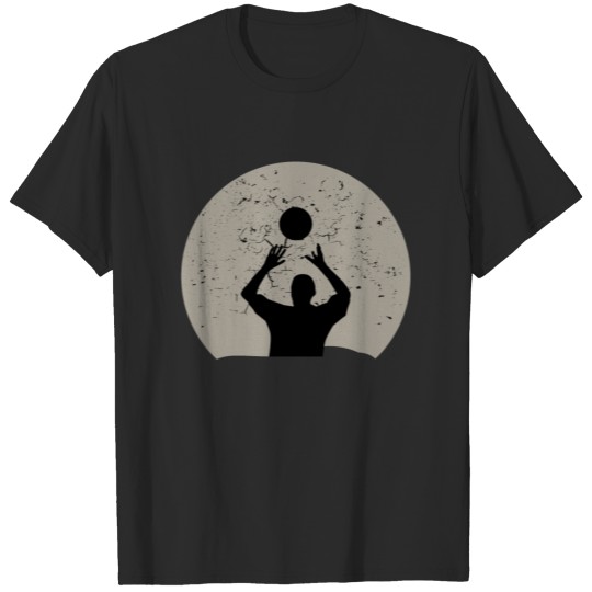 Discover Volleyball Full Moon T-shirt