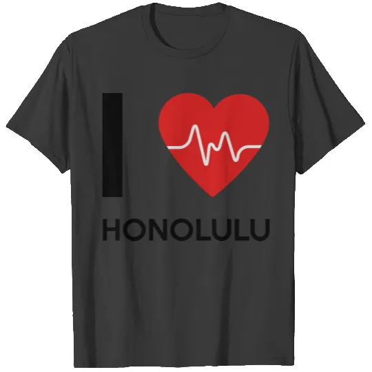 I Love Honolulu T-shirt