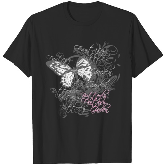 Butterfly garden T-shirt