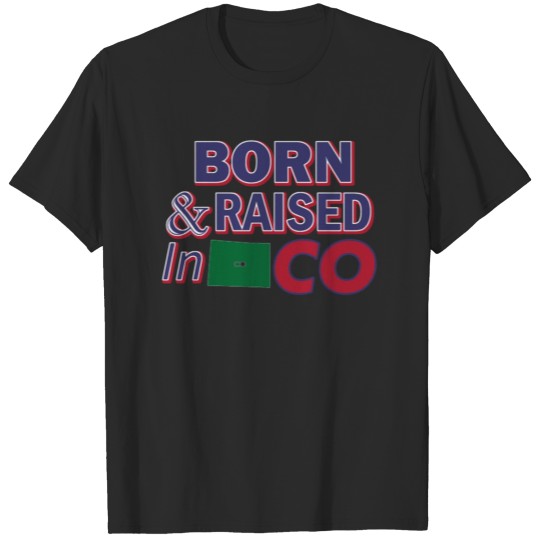 Discover Colorado city design T-shirt