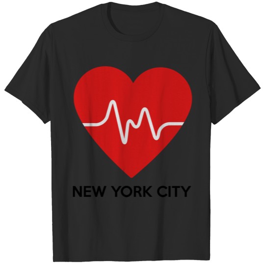Discover Heart New York City T-shirt