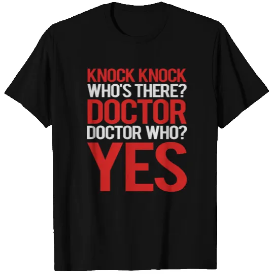 doctor_who_knocks T-shirt