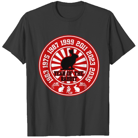 year of the rabbit 78327837284hhj34234.png T-shirt