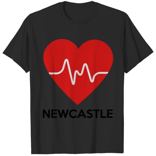 Discover Heart Newcastle T-shirt