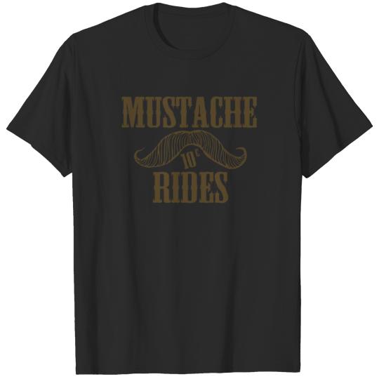 Discover Mustache Rides T-shirt