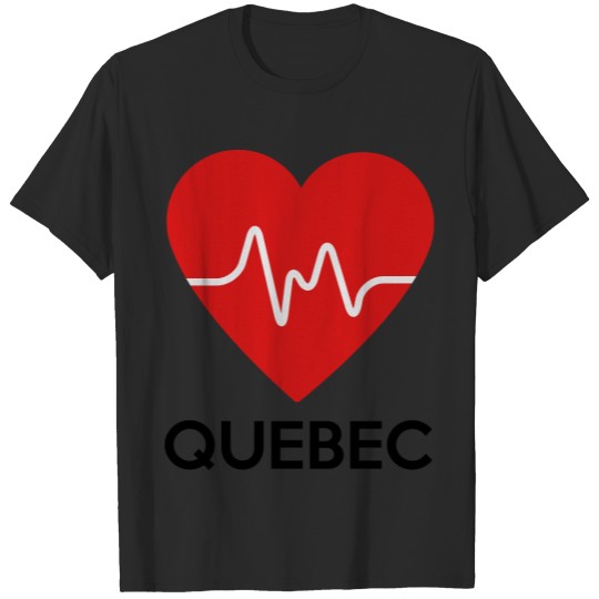 Discover Heart Quebec T-shirt
