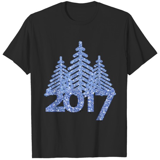 Discover 2017-christmas tree-new-year-christmas T-shirt