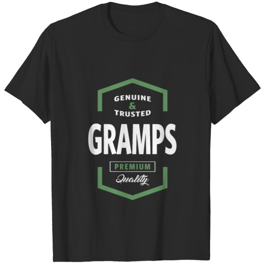 Discover Genuine Gramps Tshirt T-shirt