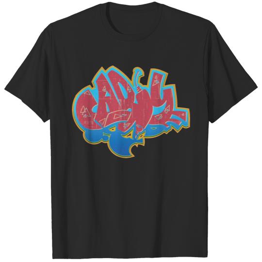 Discover cary_graffiti_RED T-shirt
