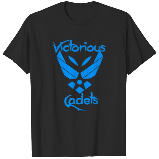 Discover Victorious Cadets Logo - Bright Blue T-shirt