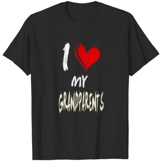Discover I love my GRANDPARENTS T-shirt