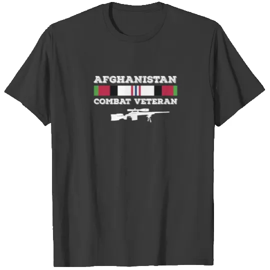 Afghanistan veteran - Afghanistan combat veteran T-shirt