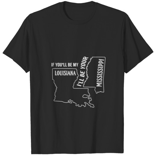 Discover Louisiana_Mississippi_Design T-shirt