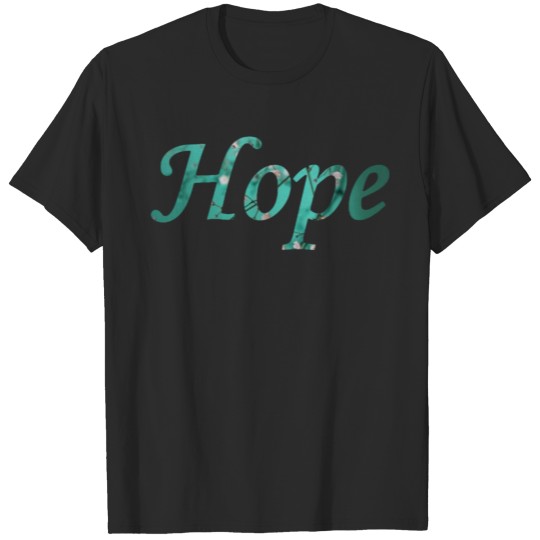 Discover "Hope" Floral T-shirt
