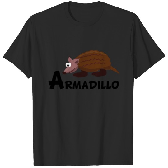 Discover Cartoon Armadillo T-shirt