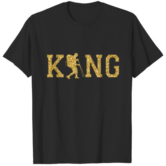 Discover king of hiking T-shirt