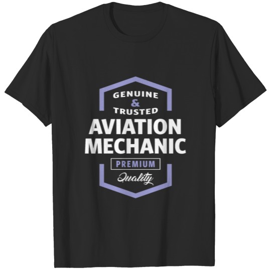 Discover Aviation Mechanic Logo Gift Ideas T-shirt