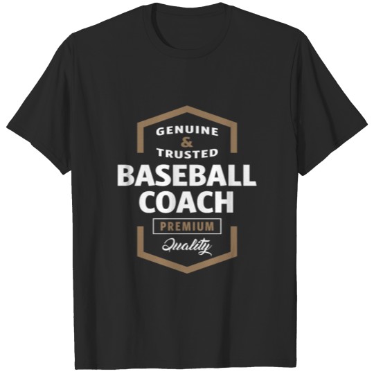 Discover Baseball Coach Logo Gift Ideas T-shirt