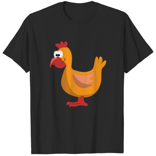 Discover Cartoon Chicken T-shirt