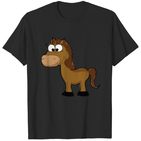 Discover Cartoon Horse T-shirt