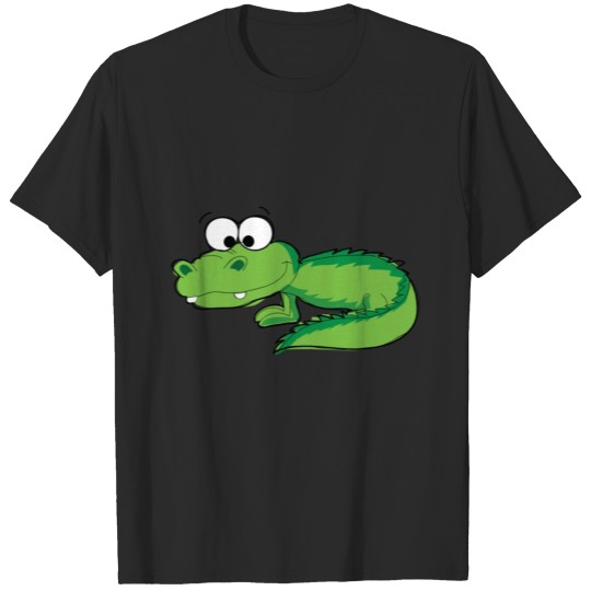 Discover Cartoon Crocodile T-shirt