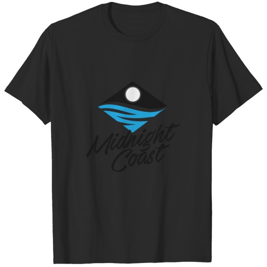 Discover Midnight Coast Logo T-shirt