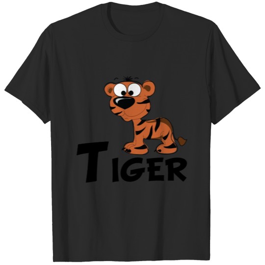 Discover Cartoon Tiger T-shirt